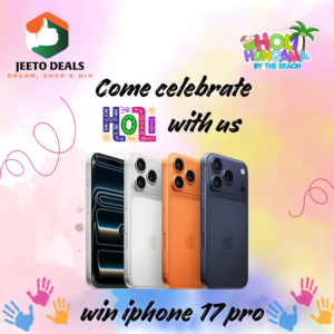 Win An IPhone 17 Pro with Holi Hungama